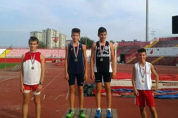Izuzetan nastup mlađih atletičara Spartaka na Otvorenom prvenstvu Vojvodine