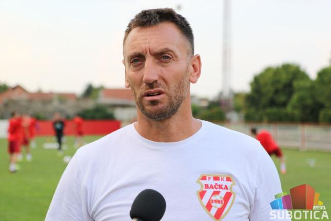 Pavićević: Uspešna jesen "Bačke 1901", nastavljamo prema višem rangu