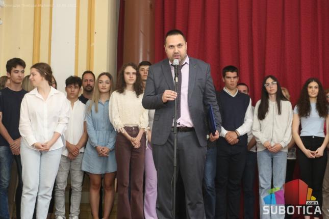 Održano Veče šampiona u Gimnaziji „Svetozar Marković“