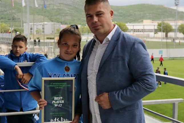 Fudbal: Mlade "golubice" U17 pobednice "Dalmatinko" kupa u Splitu
