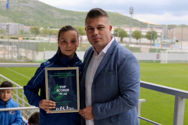 Fudbal: Mlade "golubice" U17 pobednice "Dalmatinko" kupa u Splitu