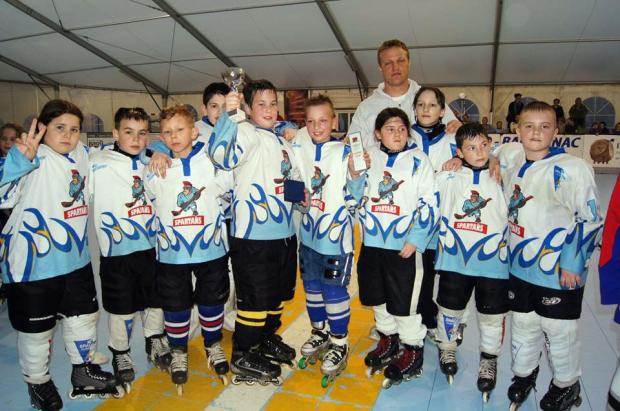Hokejaši Spartaka (U11) za vikend učestvovali na turniru u Zagrebu