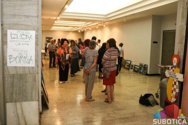 Otvorena prodajna izložba namenjena lečenju Đerđa Boroša