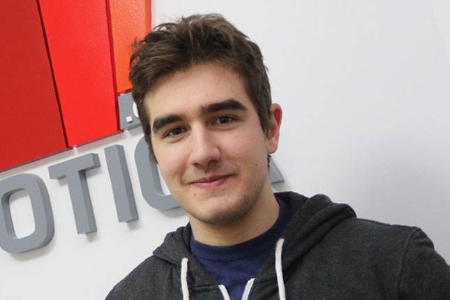 "Talenat na dar" - Martin Kiš, student Visoke tehničke škole strukovnih studija