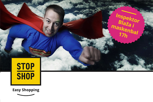 "Stop shop" vikend akcije, maskenbal i zabava za najmlađe