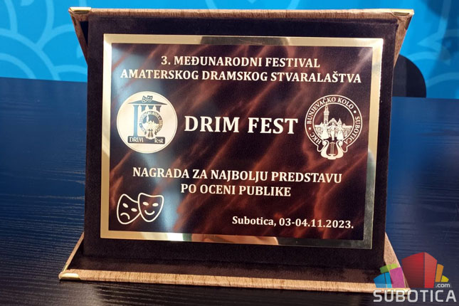 Festival amaterskog dramskog stvaralaštva "Drim fest" u petak i subotu u "Bunjevačkom kolu"
