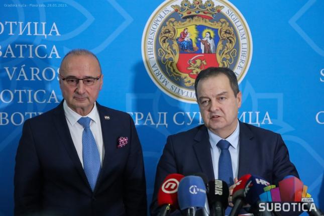 Šefovi diplomatije Srbije i Hrvatske sastali se u Subotici