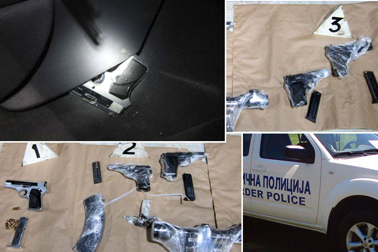 Zaplenjena veća količina oružja na Kelebiji