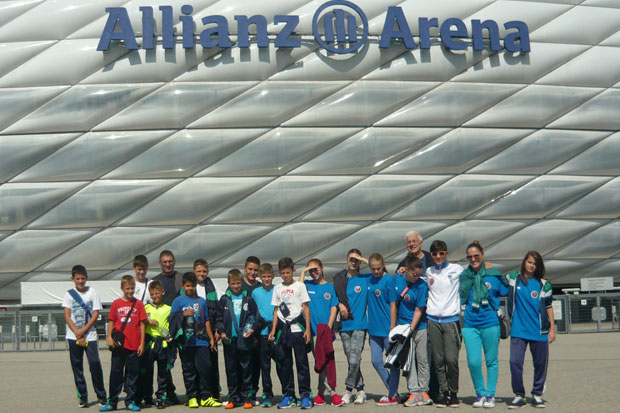 Pioniri i kadetkinje FK "Subotica" na prijateljskom turniru u Minhenu