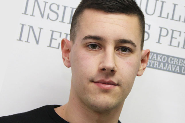 "Talenat na dar" - Danilo Vukas, student Pravnog fakulteta