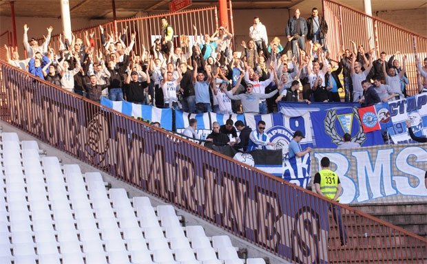 Poraz fudbalera Spartaka od Crvene zvezde (4:1)