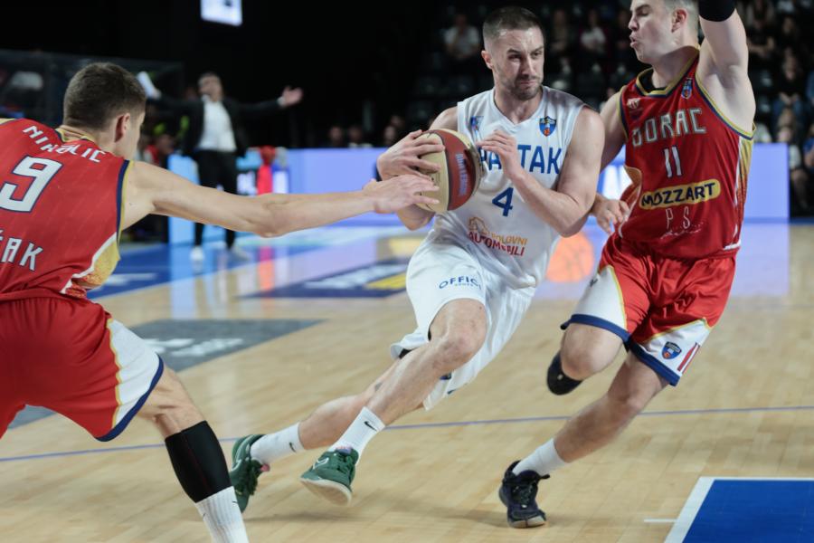 Košarka: Ubedljiv trijumf Spartaka protiv Borca za prvo mesto u plej-autu