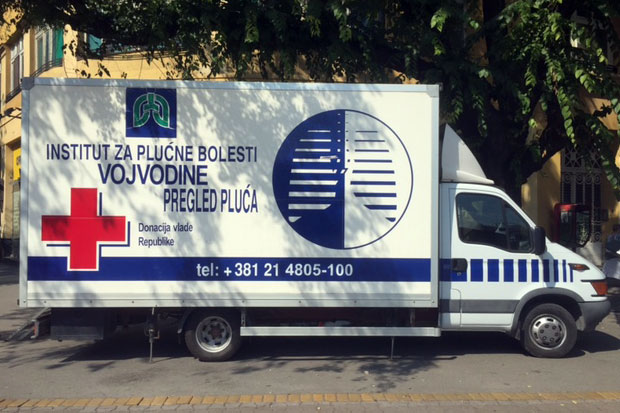 Besplatan pregled pluća u naredna dva dana na Gradskom trgu
