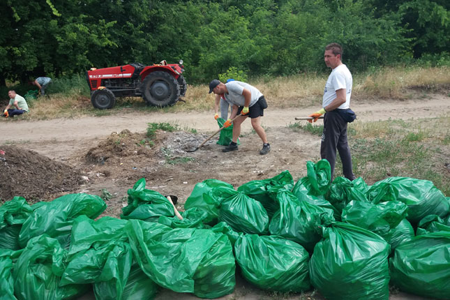 Uspešna ekološka akcija u Kelebijskoj šumi