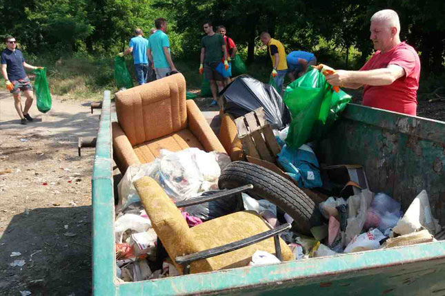 Uspešna ekološka akcija u Kelebijskoj šumi