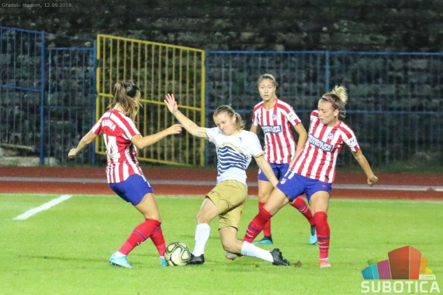 Fudbal: "Golubice" namučile Atletiko, gol za pobedu gošći pao u finišu meča
