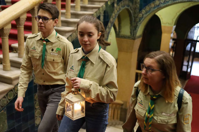 Plamen mira iz Vitlejema u Gradskoj kući 