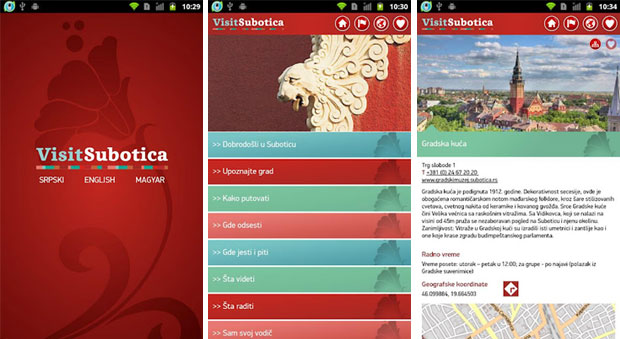 Mobilna aplikacija za bolje prezentovanje turističke ponude Subotice