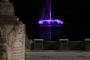 Fotografije nove fontane na jezeru Palić