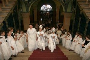 Dužijanca malenih 2012, ceremonija predaje hleba