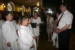 Dužijanca malenih 2012, ceremonija predaje hleba