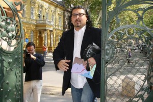 Miloš Nikolić u obilasku Likovnog susreta