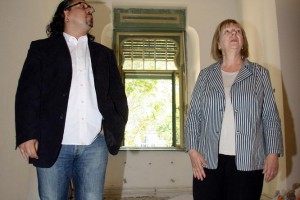 Miloš Nikolić u obilasku Likovnog susreta