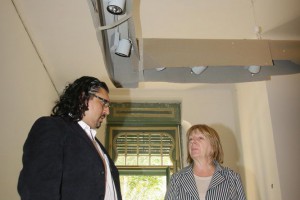 Miloš Nikolić u obilasku Likovnog susreta