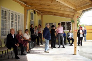 Nova terasa u Gradskom udruženju penzionera