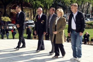 Obeležavanje Dana oslobođenja Subotice - polaganje venaca na spomenik