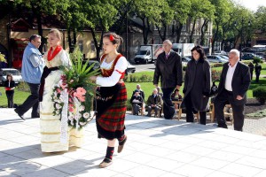 Obeležavanje Dana oslobođenja Subotice - polaganje venaca na spomenik
