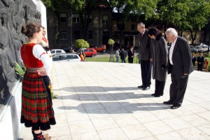 Obeležavanje Dana oslobođenja Subotice - polaganje venaca na spomenik