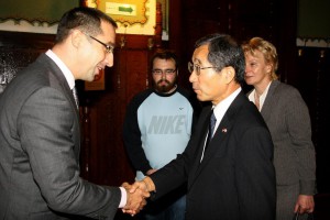 Poseta ambasadora Japana u Srbiji