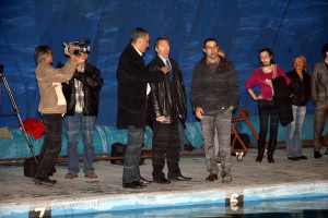 Postavljanje zaštitnog balona na bazen u Dudovoj šumi