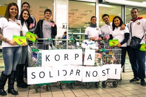 "Korpa solidarnosti" za vikend u Trgoprometu