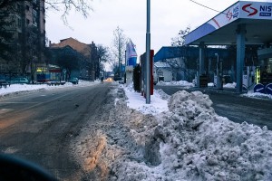 Ulice Subotice nakon snežnog vikenda
