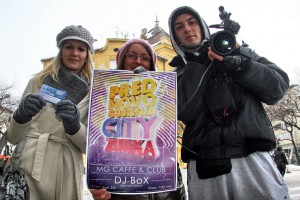 Promocija prednovogodišnje City žurke u MG Klubu