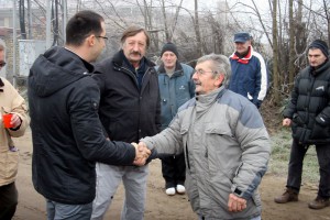 Obilazak radova na asfaltiranju Čordaškog puta