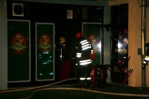 Požar u kladionici "Brazil" na Prozivci