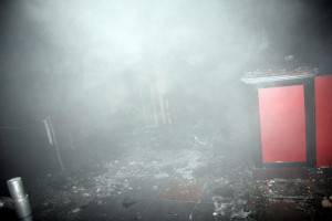 Požar u kladionici "Brazil" na Prozivci