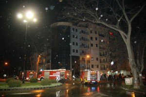 Požar u kladionici "Brazil" na Prozivci