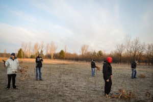 Seča i osveštanje badnjaka