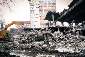 Rušenje je počelo