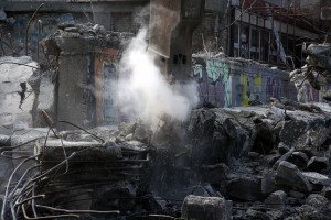 Srušen skelet kod Otvorenog univerziteta