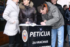 Peticija protiv skraćenja radnog vremena u kafićima