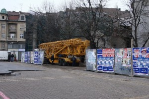 Pripremni radovi na Narodnom pozorištu