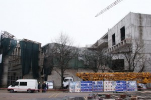 Pripremni radovi na Narodnom pozorištu