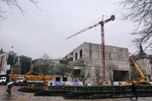 Pripremni radovi na Narodnom pozorištu