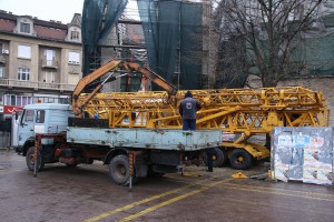 Pripremni radovi na Narodnom pozorištu