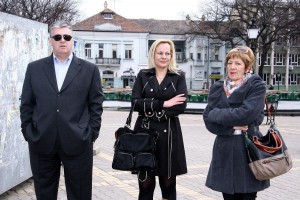 Poseta Bojana Pajtića i Ištvana Pastora gradilištu Narodnog pozorišta